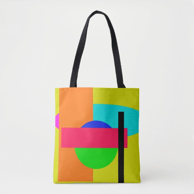 Tote Bag Formes colorées (Devant)