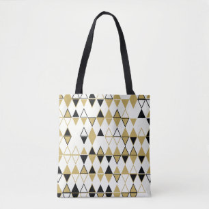Tote Bag Formes colorées, motif abstrait géométrique