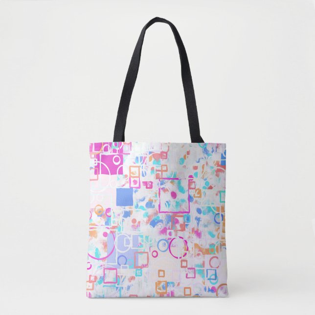 Tote Bag Formes géométriques Abstraites (Devant)