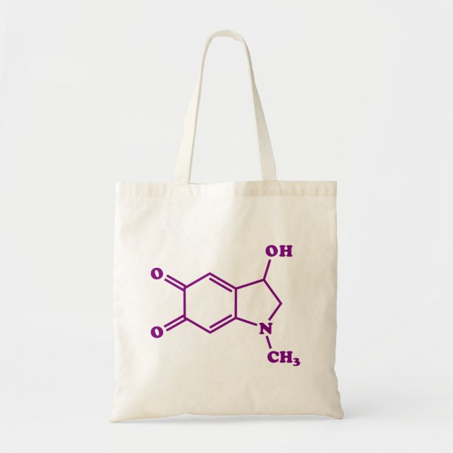 Tote Bag Formule chimique moléculaire adrénochrome (Devant)