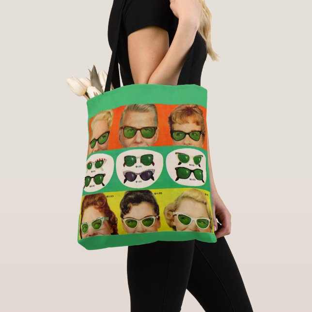 Tote Bag Foster Grant et années 1950 (De près)