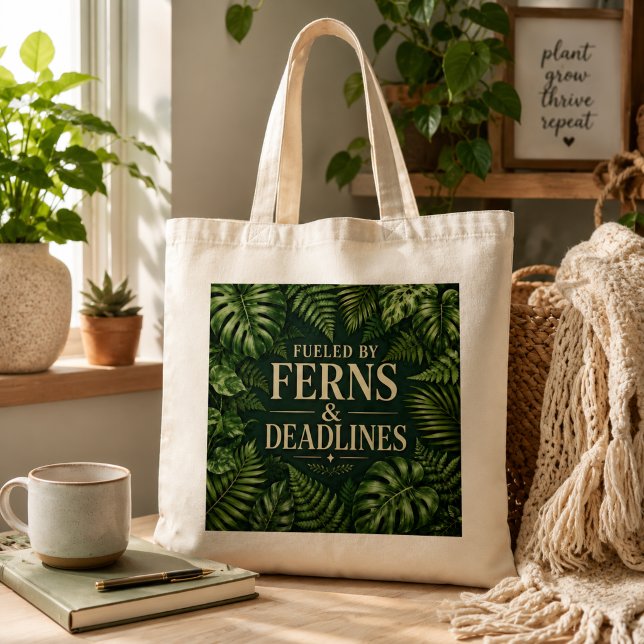 Tote Bag Fougère (Créateur téléchargé)