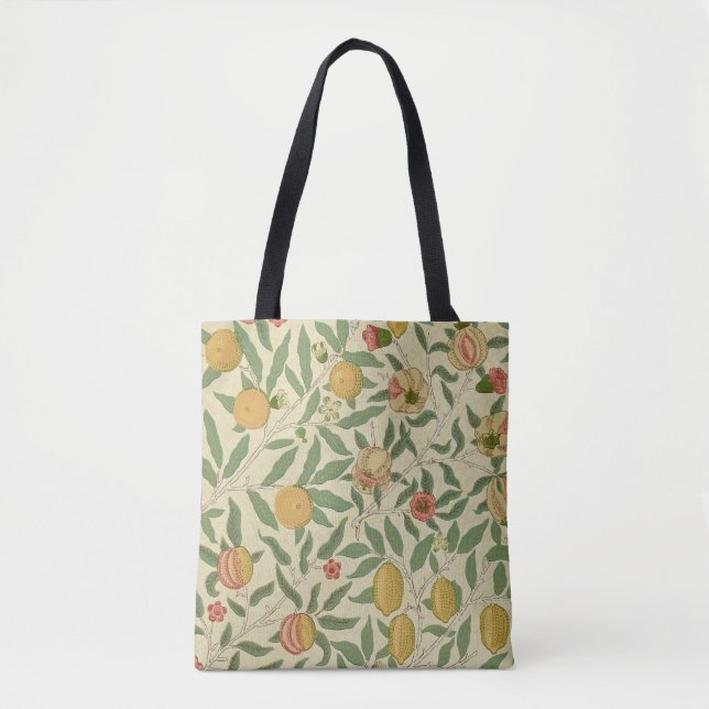 Tote Bag Four Fruit, William Morris (Devant)