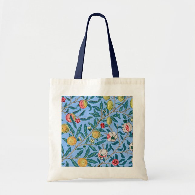Tote Bag Four Fruit, William Morris (Devant)