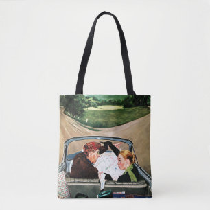 Tote Bag Fourche sur la route