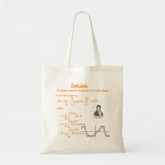Tote Bag Fourier_series1 (Devant)