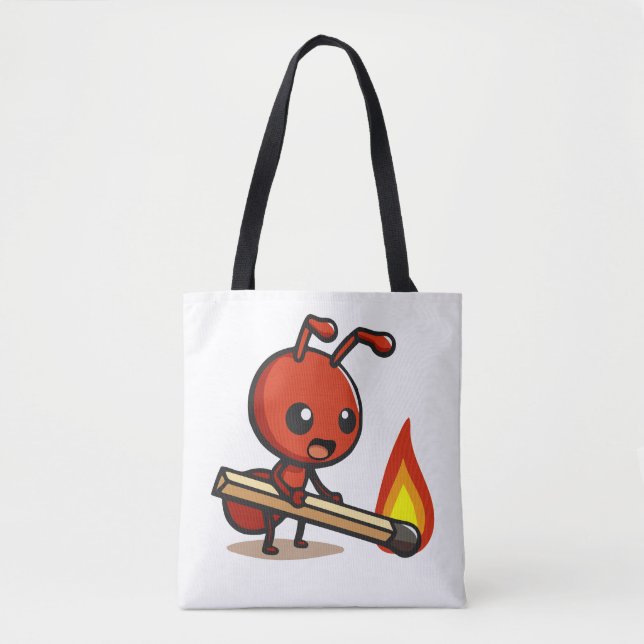Tote Bag Fourmi de feu (Devant)