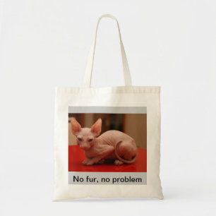 Tote Bag fourre-tout avec un chaton mignon de sphynx