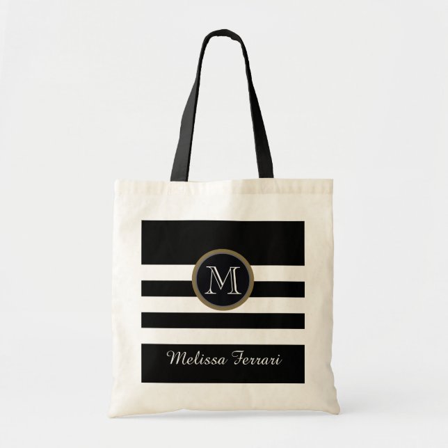 Tote Bag fourre-tout-bag moderne et personnalisé (Devant)