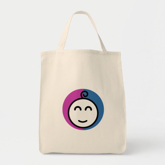 Tote Bag Fourre-tout Blanc (Devant)