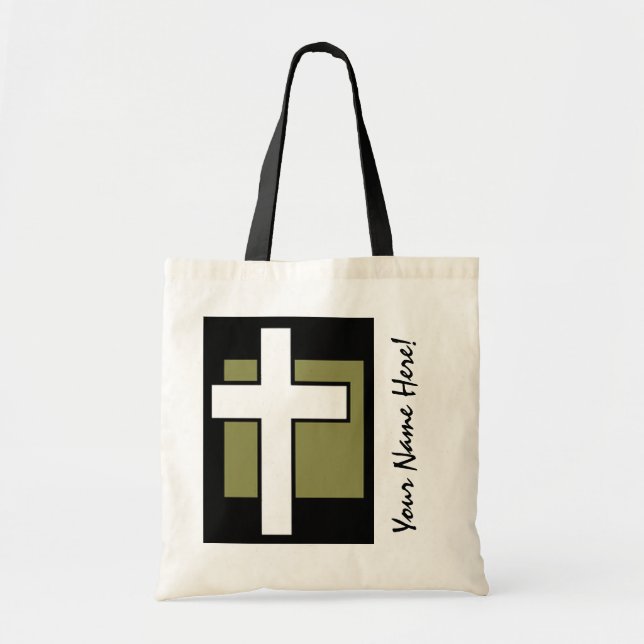 Tote Bag Fourre-tout croisé saint (Devant)