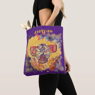 Tote Bag Fourre-tout de l'art assyrien