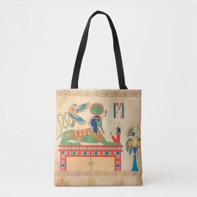 Tote Bag Fourre-tout de style égyptien (Devant)