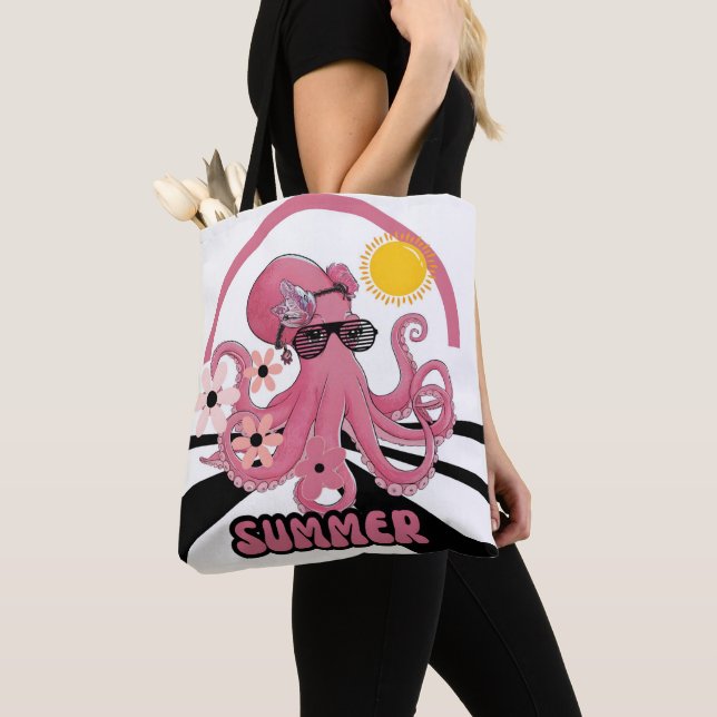 Tote Bag Fourre-tout d'été (De près)