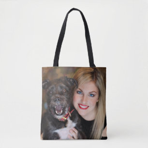 Tote Bag Fourre-tout double face photo personnalisée