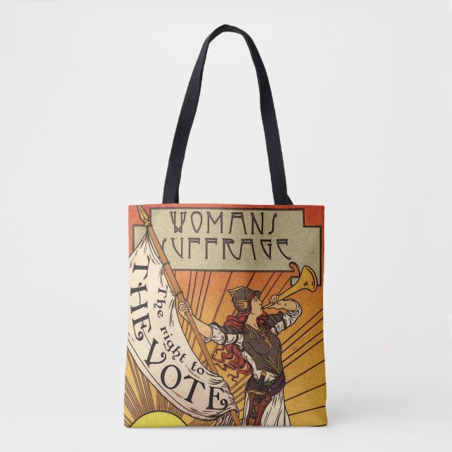 Tote Bag Fourre-tout du suffrage féminin (Devant)