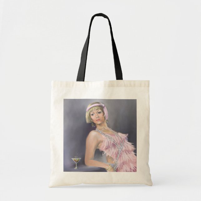 Tote Bag Fourre-tout Flapper Springtime (Devant)