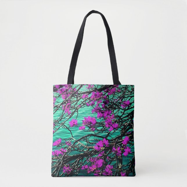 Tote Bag Fourre-tout floral (Devant)
