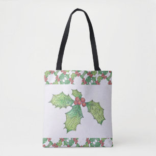 Tote Bag Fourre-tout - Holly Jolly #2