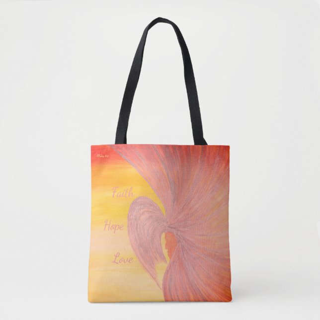 Tote Bag Fourre-tout - "Hopeful" par All Joy Art (Devant)