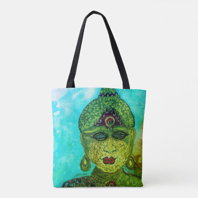 Tote Bag Fourre-tout inspirée par l'Inde (Dos)