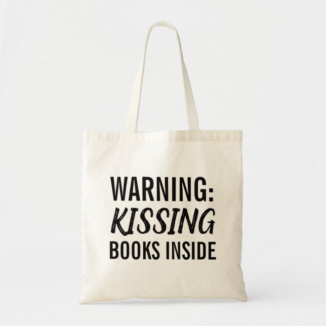 Tote Bag Fourre-tout, lecteur de romance (Devant)