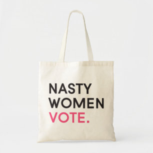 Tote Bag Fourre-tout : Les Femmes Nasty Votent  Rose