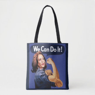 Tote Bag FOURRE-TOUT - Nous pouvons le faire - Kamala 2024