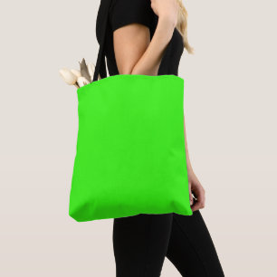 Tote Bag Fourre-tout personnalisée Neon Green - Couverture