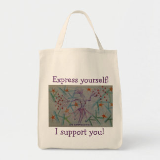 Tote Bag Fourre-tout pour n'importe qui qui soutient l'art