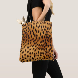 Tote Bag Fourrure d'animal guépard