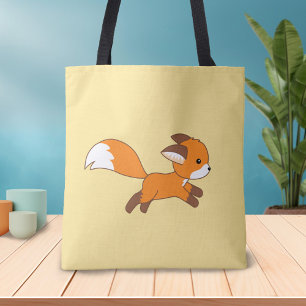 Tote Bag Fox mignon de fonctionnement