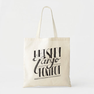 Tote Bag Fox-trot de tango de whiskey