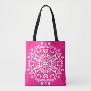 Tote Bag Foxglove Mandala