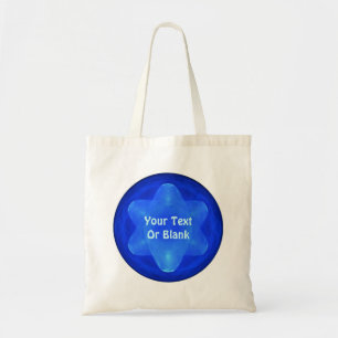 Tote Bag Fractal Bluestar