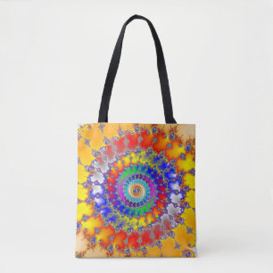 Tote Bag Fractale psychédélique