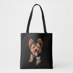 Tote Bag Fractalius Yorkie