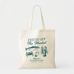 Tote Bag Fraîche Du Marché Fruits De Mer Fête Bachelorette