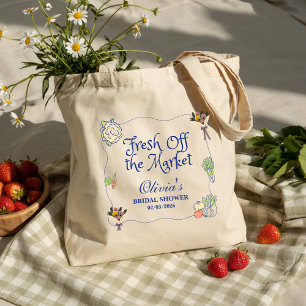 Tote Bag Fraîchement sortie du marché : fête prénuptiale fa
