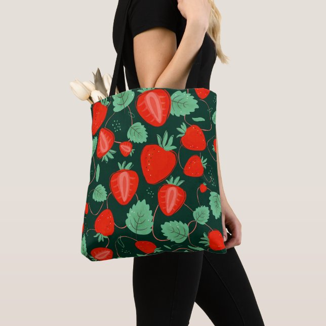 Tote Bag Fraise (De près)