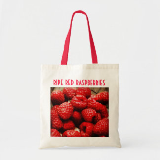 Tote Bag Framboises rouges juteuses Fourre-tout