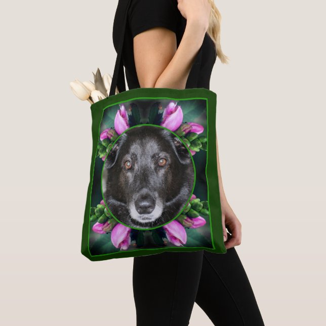 Tote Bag Frame à tête de Turtlehead Créez votre propre phot (De près)