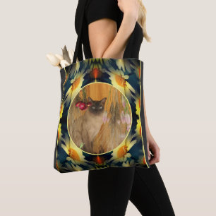 Tote Bag Frame Fleur Jaune Faiser Créer Votre Propre Photo