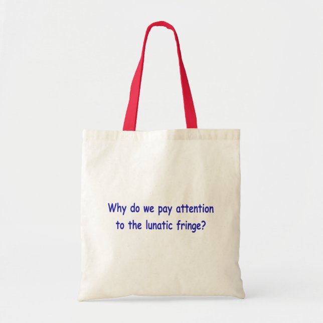 Tote Bag Frange lunatique (Devant)