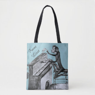 Tote Bag Franz Liszt Croquis unique par Maurice Sand 1837