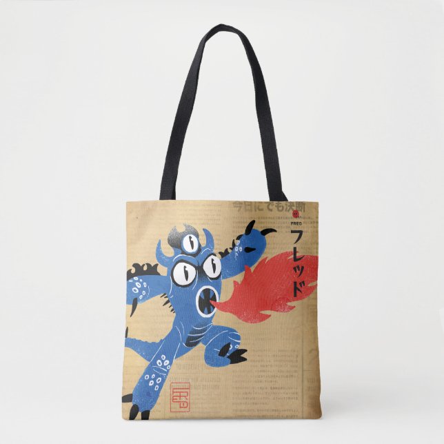 Tote Bag Fred Monster (Devant)