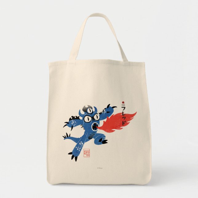 Tote Bag Fred Monster (Devant)