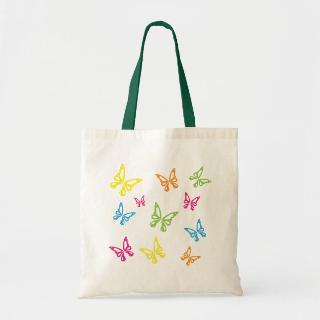 Tote Bag Free As Butterfly Budget Fourre-tout (Devant)