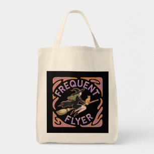 Tote Bag Fréquente Sorcière de circulaire Une drôle d'Hallo