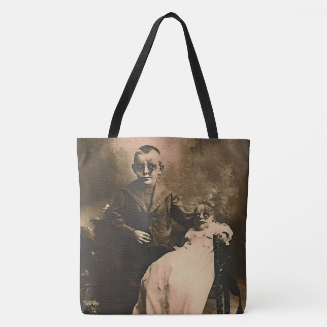 Tote Bag Frères zombies (Devant)